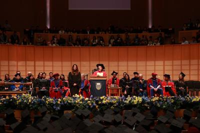 Dr. Denise Gabriel being awarded Killam Teaching Prize